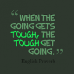 Get tough